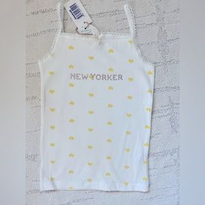 ONE OF A KIND KIDS NEW YORKER BLING HEART TANK